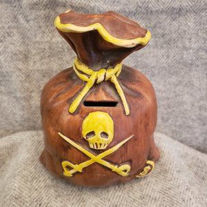 Vintage 1960's Pirate's Treasure Coin Bank